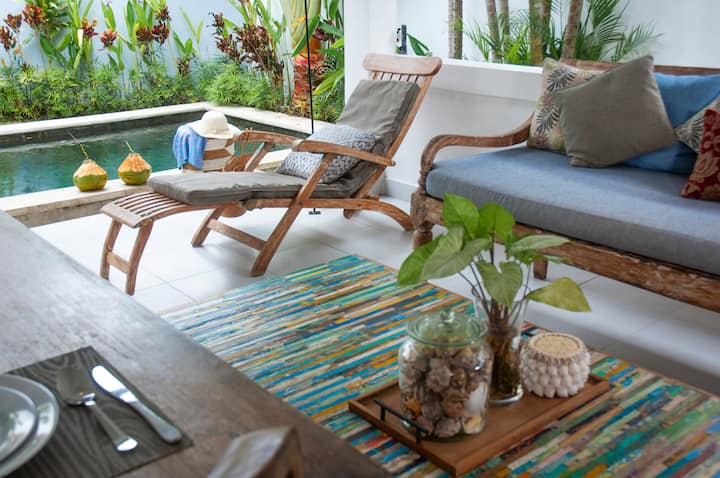 Fantastic 1 Br Villa, Private Pool.. Walk To Beach - 水明漾