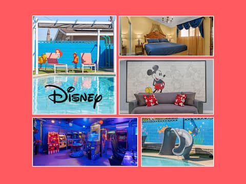 ❤️Disney Escape❤️ 🌊🕹👾 Heated Pool, Arcade, and More!