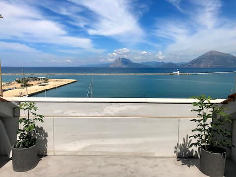 Roof apartment with a view