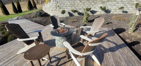 Mountainview vacation home| Fire Pit|View|Raystown