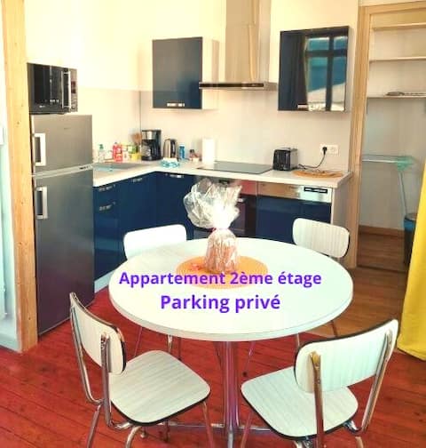 Top Airbnb: App'Art2, with balconies in the heart of the city in Le Tréport