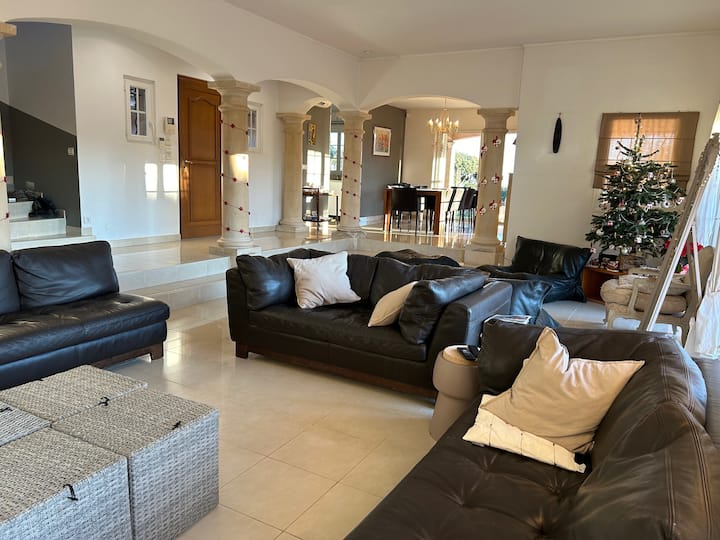 Superbe Villa Grande Piscine Chauffée 12 Personnes - Le Plan-de-la-Tour