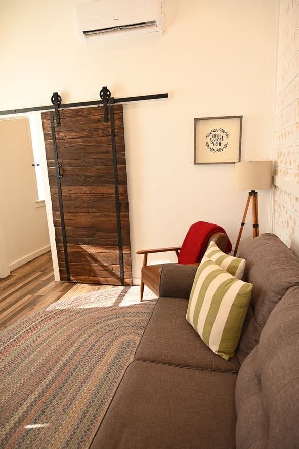 Дневна соба во апартман „Roost“