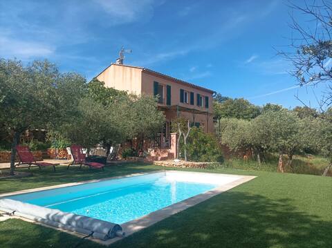 A little paradise with a heated pool