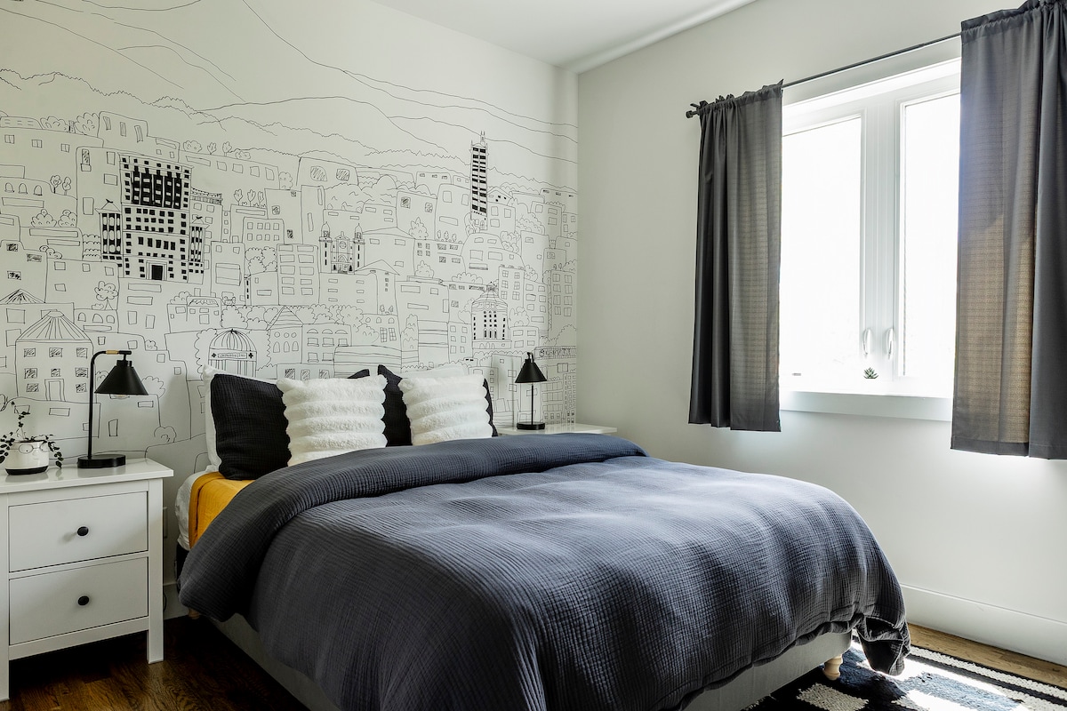 Downtown Asheville Sketch 