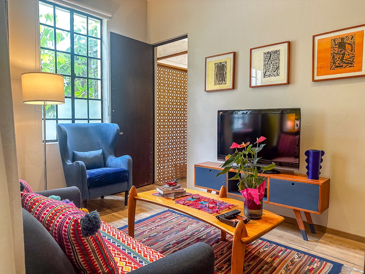 Propiedad de Airbnb exitosa: Cozy, quiet suite | Downtown Escandón en Escandón 1ª Sección