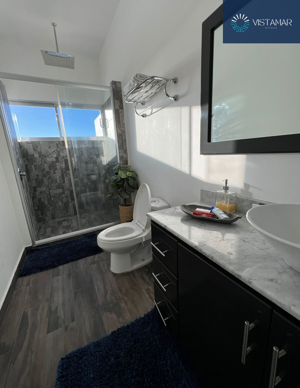 Bomba la mvua lenye mwonekano wa bahari ya cortez