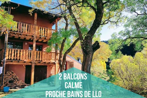 L'Ecrin de Llo - Nature, mountain view, WiFi