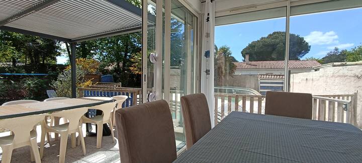 Pavillon 8/10 P Avec Piscine Couverte Proche Plage - La Tremblade