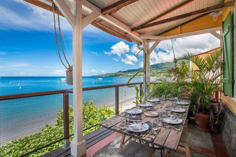 Manman Dlo House - On the Beach
