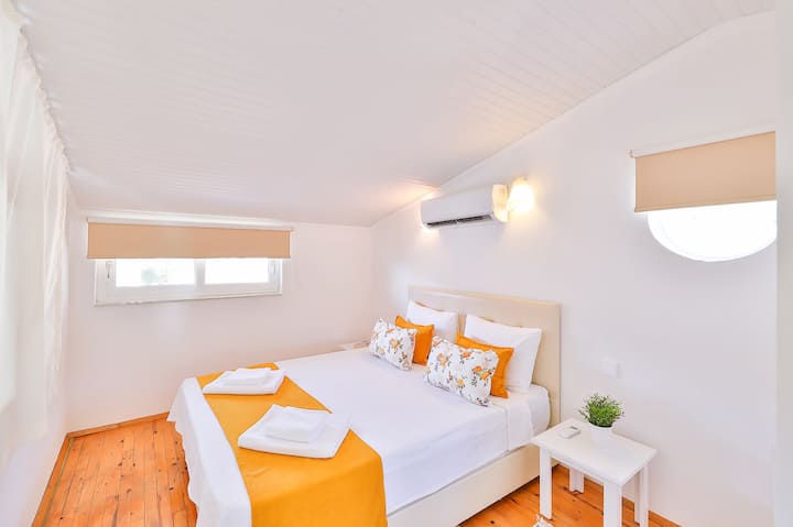 Спалня във вила Asfina Kalkan