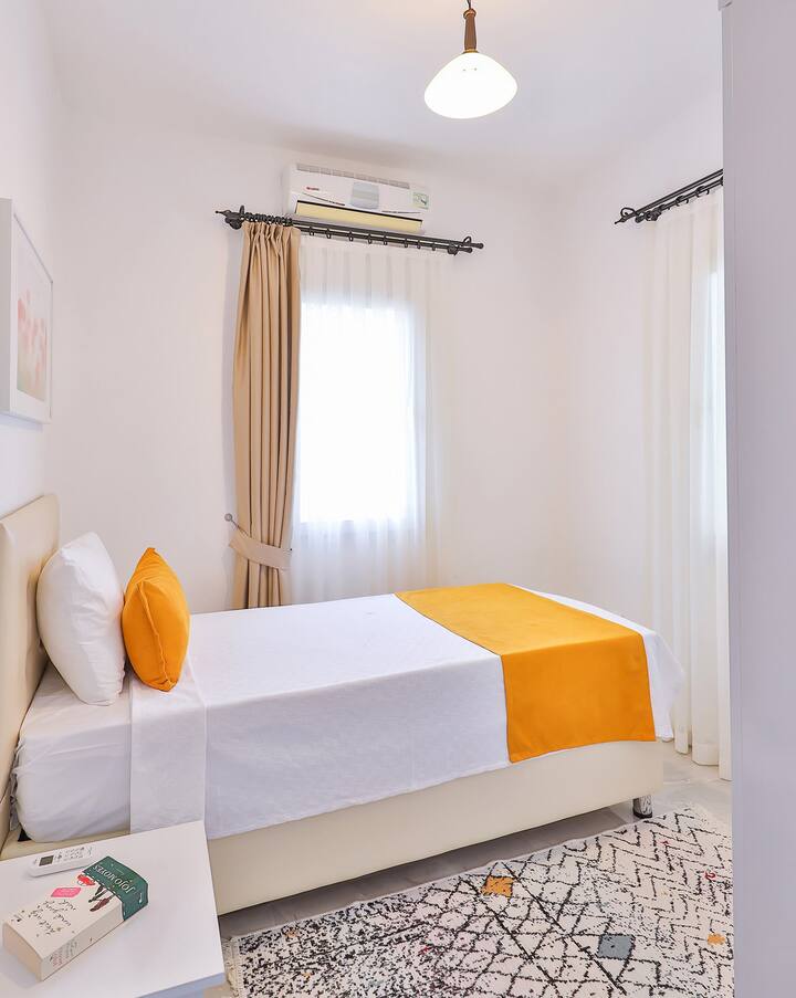 Спалня във вила Asfina Kalkan