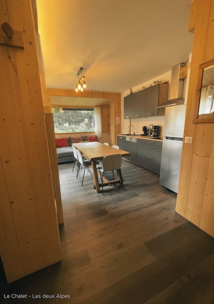 Bel Appartement Près Des Pistes Dans Notre Chalet - Les Deux Alpes