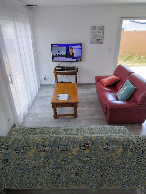 Top performing Airbnb: Nice new house classified 3* Furnished Tourist Accommodation in Jard Sur Mer