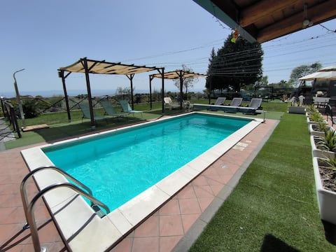 Villa Egle holiday home with swimming pool