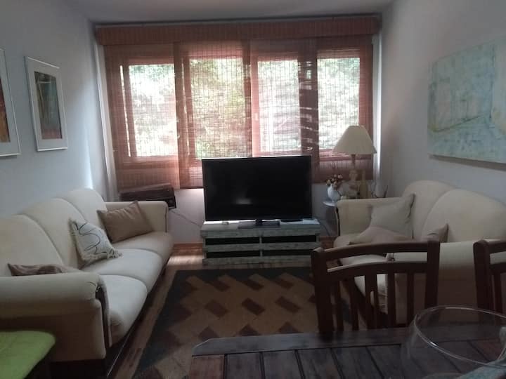 Ap. No Centro, Wi-fi, Piscina, Sauna, Academia - Águas de Lindoia