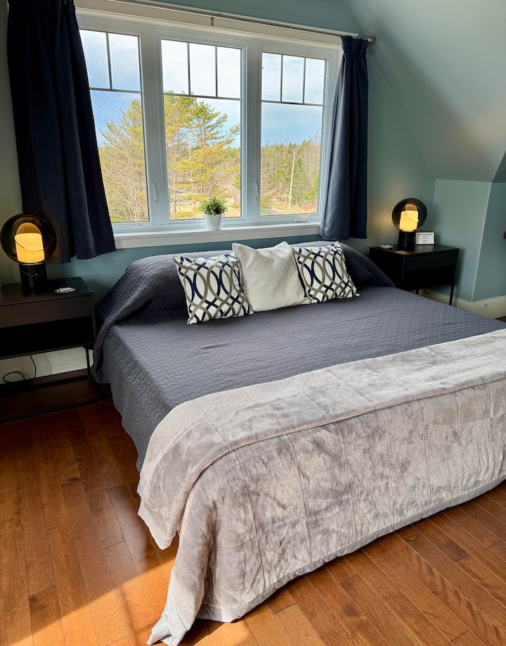 راحة صلبة بالإضافة إلى إطلالة ملتفة!