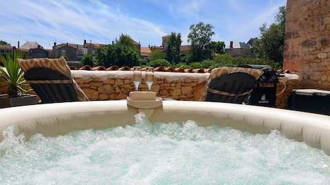 House in an authentic village
