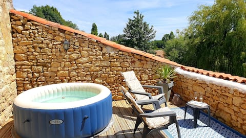 House in an authentic village