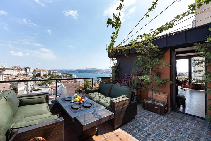 Sunrise! Panoramic Loft 🖤 Terrace BBQ gallery image 2