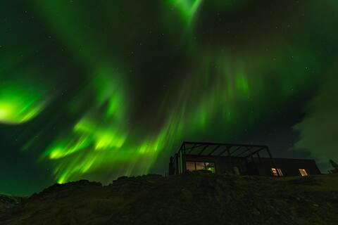 The Hilltop House - Hvammsvik Hot Springs
