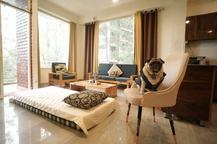 Tunafaa wanyama vipenzi na mbwa anayeonyeshwa hapa si sehemu ya nyumba :)!