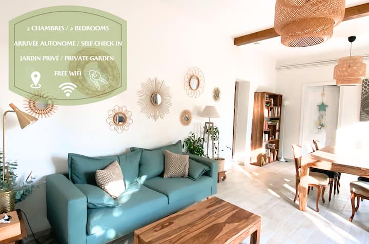 Charmante Maison Familiale -Jardin -Wifi -Parking - Bordeaux