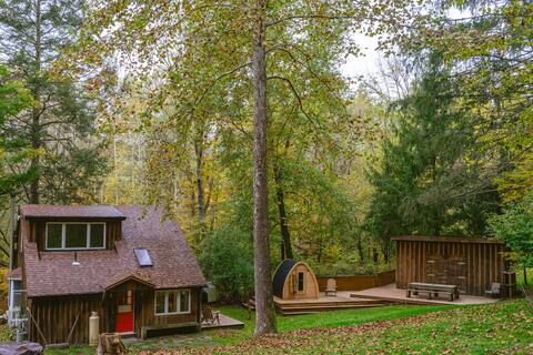 Chic Cabin on Callicoon Creek