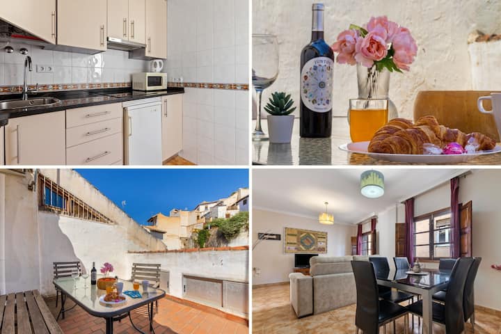 A un paso de la Alhambra y Paseo de los Tristes