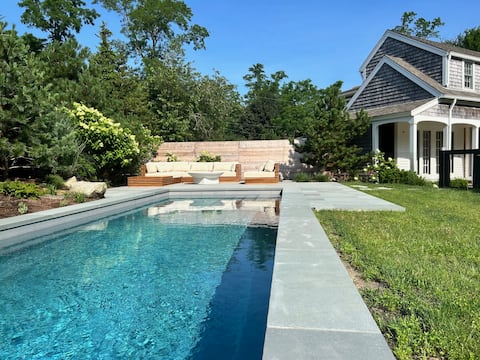 Orleans Waterfront six bedroom, heated pool.