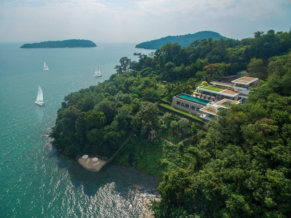 Villa Skyfall, on a headland above the Andaman Sea, Ratsada, Phuket, Thailand, photo 1 of 10