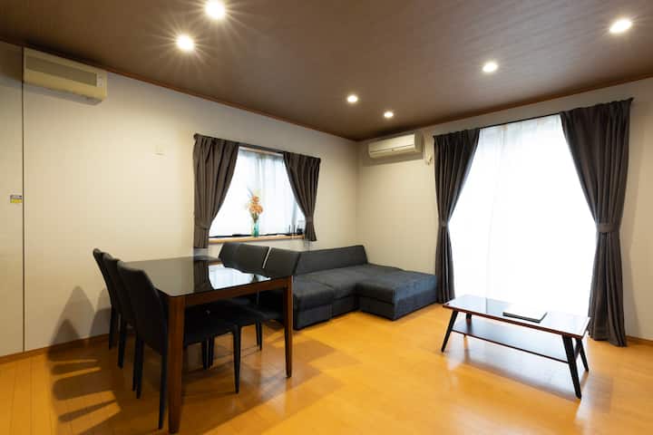 Chiyo House】博多エリア／1棟貸切／10名まで／3ベッドルーム