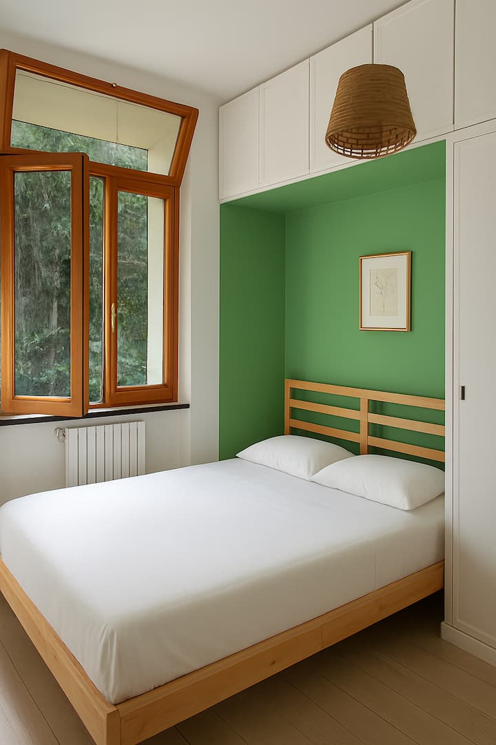 花园景观双人间/ 
双人房，花园景观。 