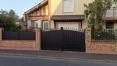 Independent apartment on the ground floor in Saran (43 m²)