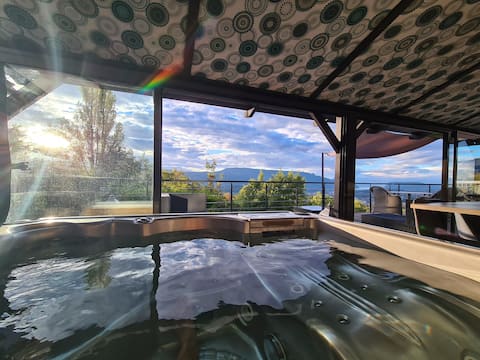 House, spa, exceptional views, idyllic setting