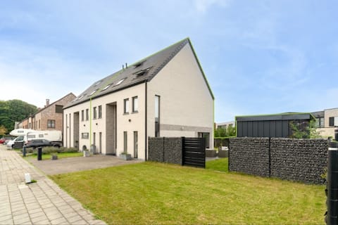 Modern space with 3 people