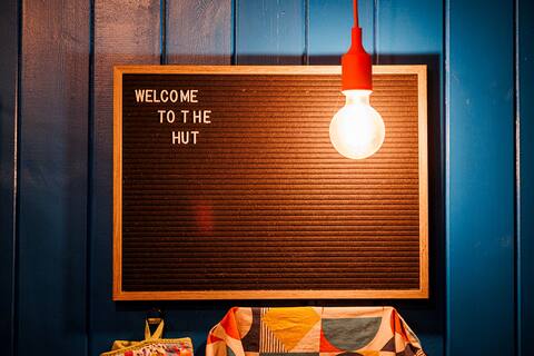 Popular Airbnb listing: The Hut At Four little trees. in Pembrokeshire