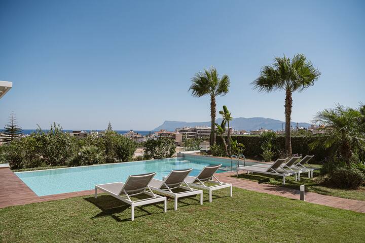 VIP Villa Anemeli, Pool, Sea view, Garden, BBQ