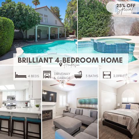 25% Off Special – Brilliant 4 Bedroom Home