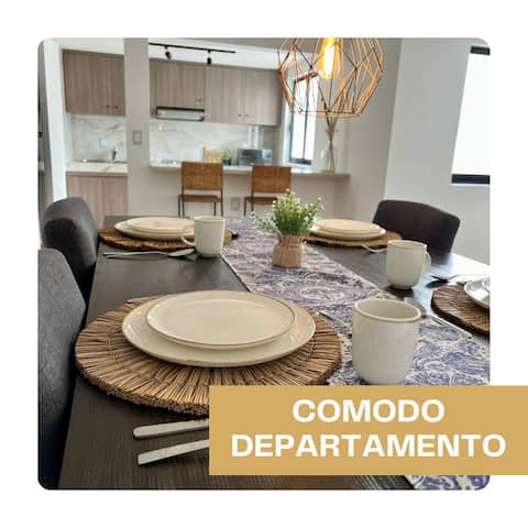Comfortable apartment in Fraccionamiento.