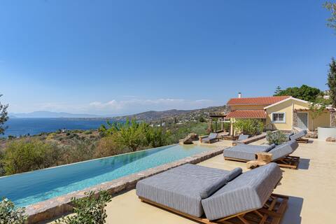 Melitta Villa, with Private Pool & Jacuzzi Area.