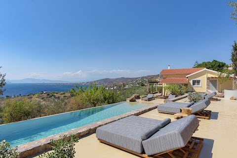 Melitta Villa, with Private Pool & Jacuzzi Area.