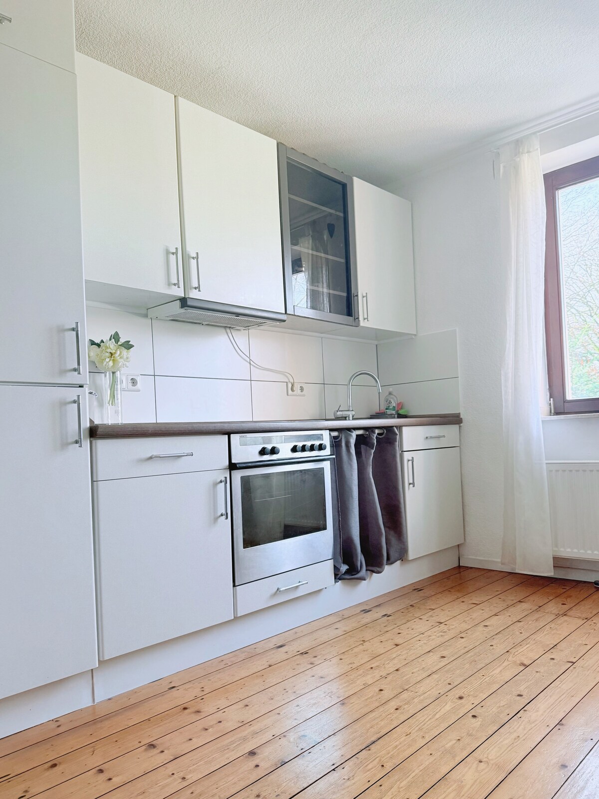 Erfolgreiche Airbnb-Immobilie: Apartment in a quiet location / central for commuters & university students in Obermeiderich