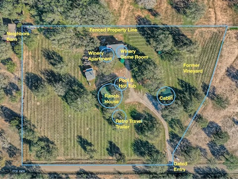 Wine Country Compound *Pool*Hot Tub*No Pet Fee