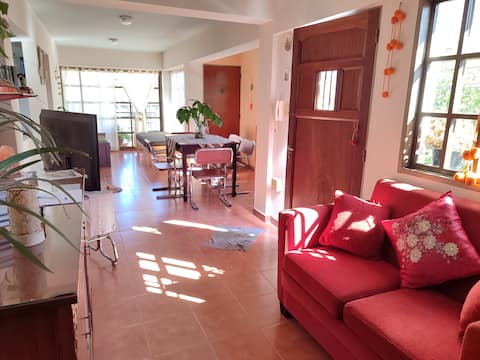 Successful Airbnb property: "Sol de Nieva" 15 minutes from downtown, residential neighborhood in Alto Comedero