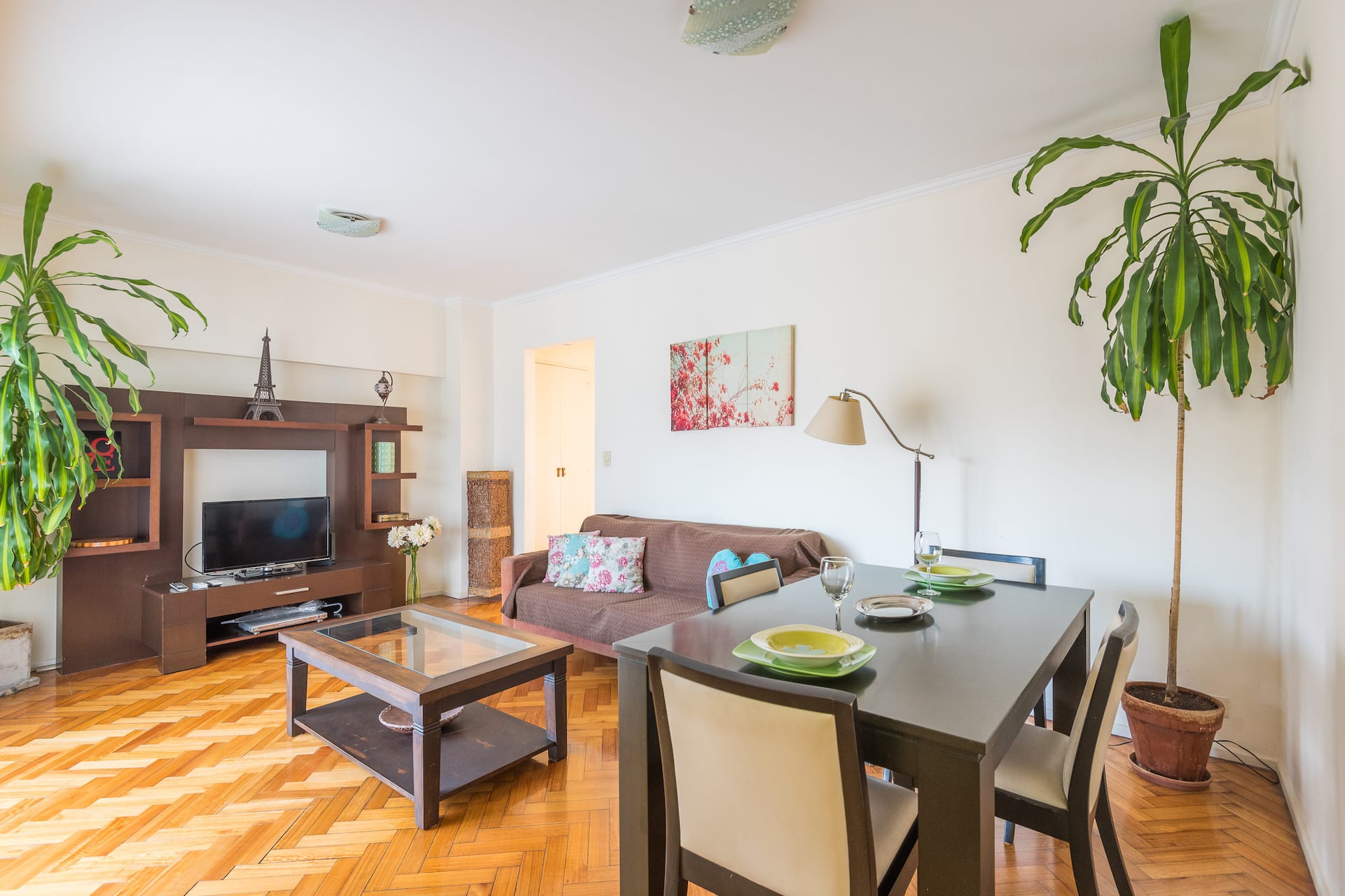 Apartamento de 1 quarto mobiliado em Palermo