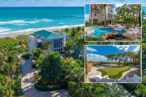 Chateau de la Mer: Beach Jewel w/pool+hot tub+more!