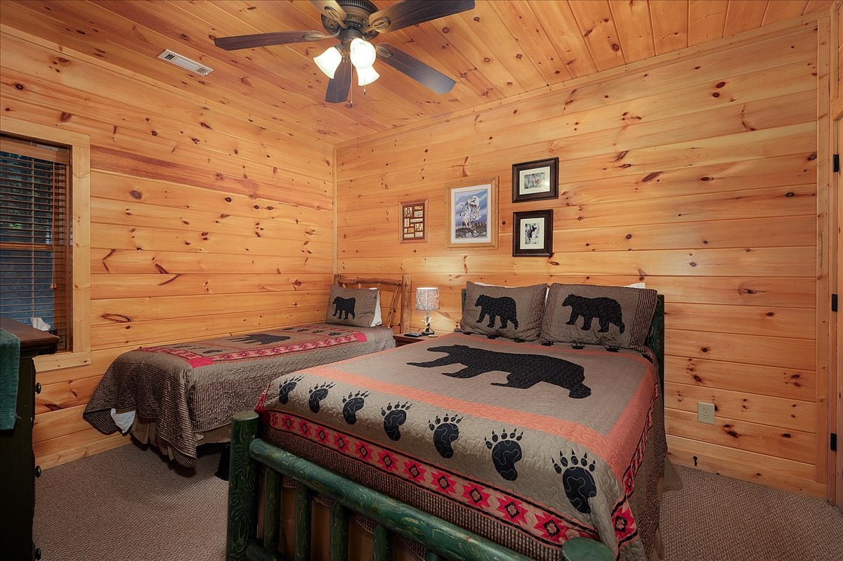 Dormitorio - individual y completo (nivel de terraza)