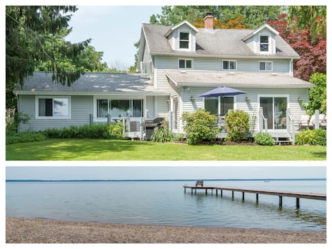 Spacious 5 BR Lakefront Home on The Wine Trail!!
