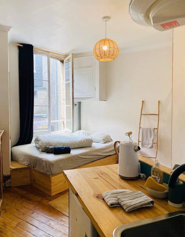 -Petit Bain- Jolie Studette, Coeur De Trouville ! - Trouville-sur-Mer